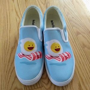 Bucketfeet Egg-and-Bacon Shoes